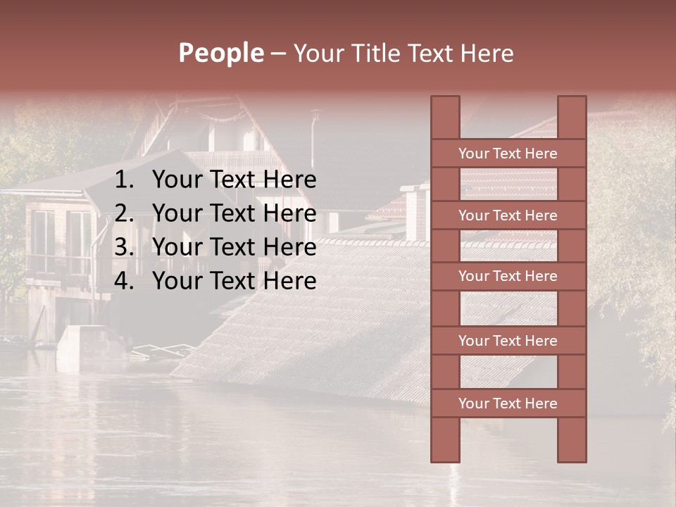 Storm Natural Rain PowerPoint Template