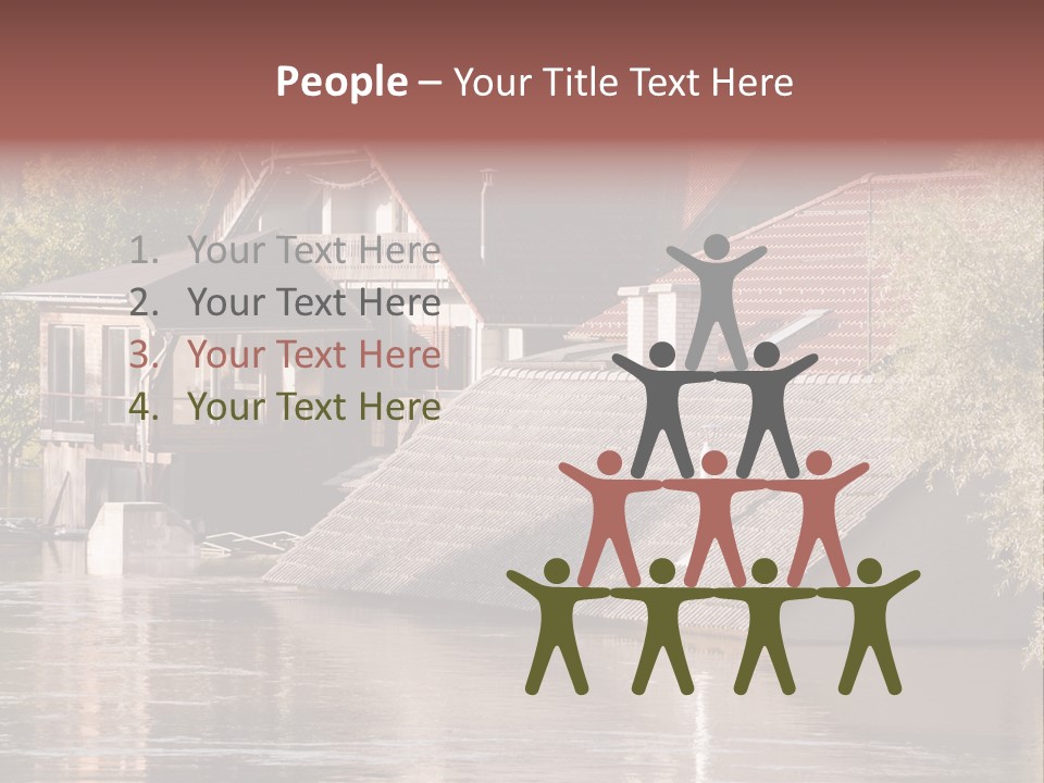 Storm Natural Rain PowerPoint Template