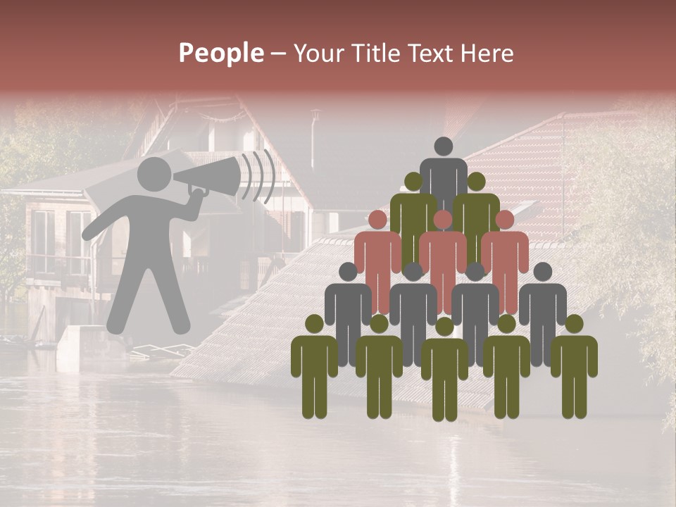 Storm Natural Rain PowerPoint Template