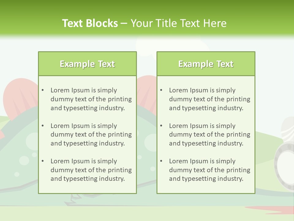 Story Battle Scary PowerPoint Template