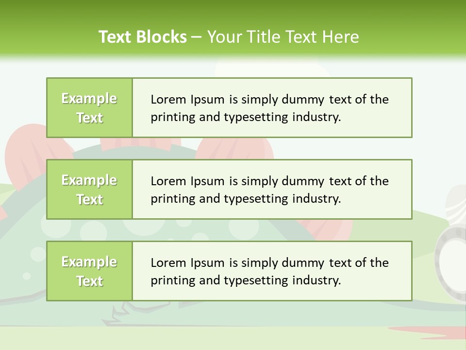Story Battle Scary PowerPoint Template