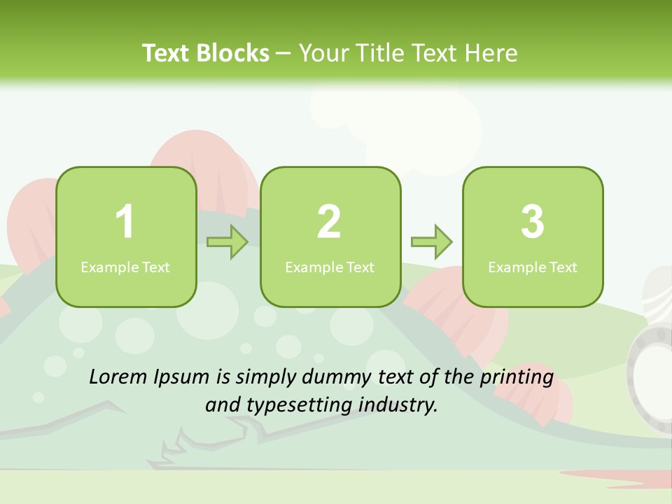 Story Battle Scary PowerPoint Template