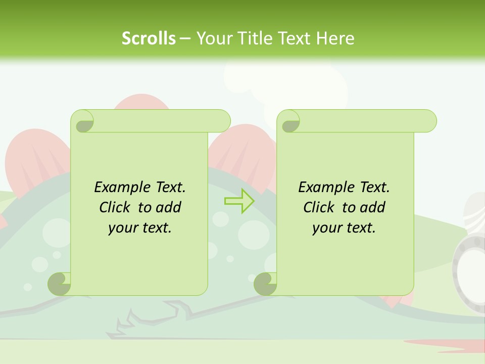 Story Battle Scary PowerPoint Template