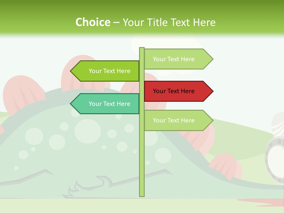 Story Battle Scary PowerPoint Template