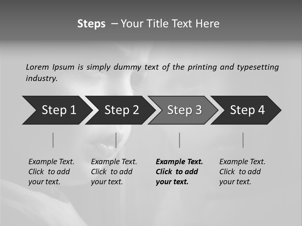 Problems Wall Boy PowerPoint Template
