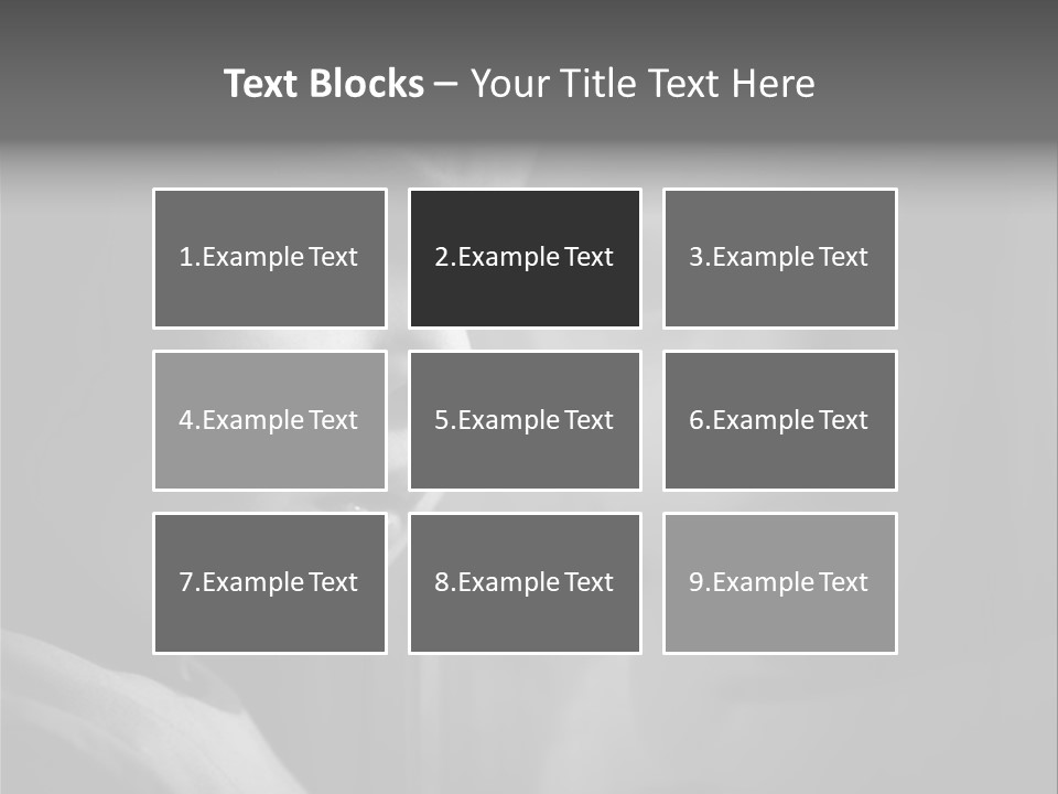 Problems Wall Boy PowerPoint Template