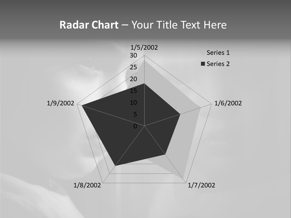 Problems Wall Boy PowerPoint Template