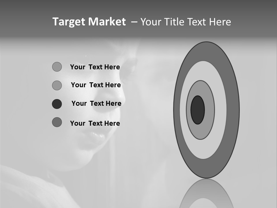 Problems Wall Boy PowerPoint Template