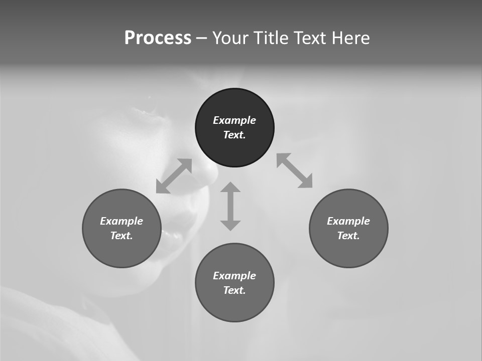 Problems Wall Boy PowerPoint Template