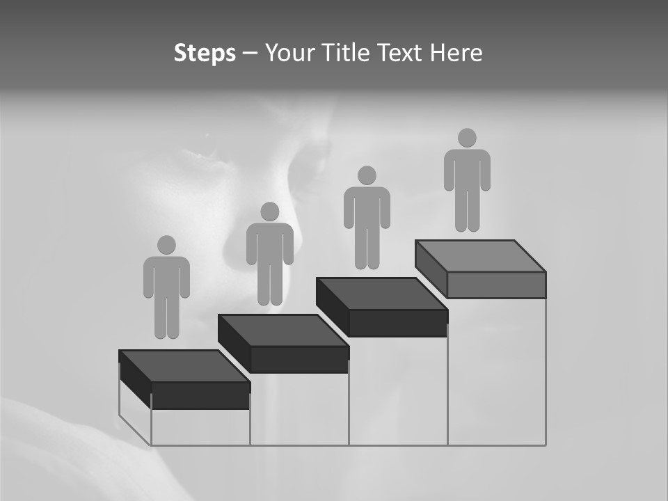 Problems Wall Boy PowerPoint Template