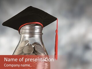 Banking Jar Loan PowerPoint Template