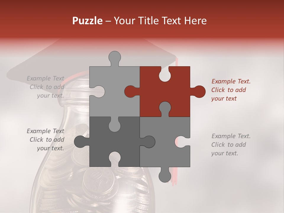 Banking Jar Loan PowerPoint Template