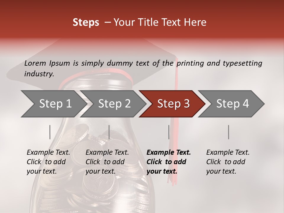 Banking Jar Loan PowerPoint Template