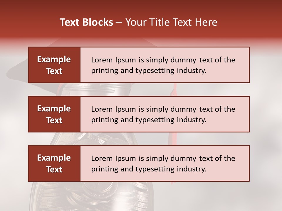 Banking Jar Loan PowerPoint Template