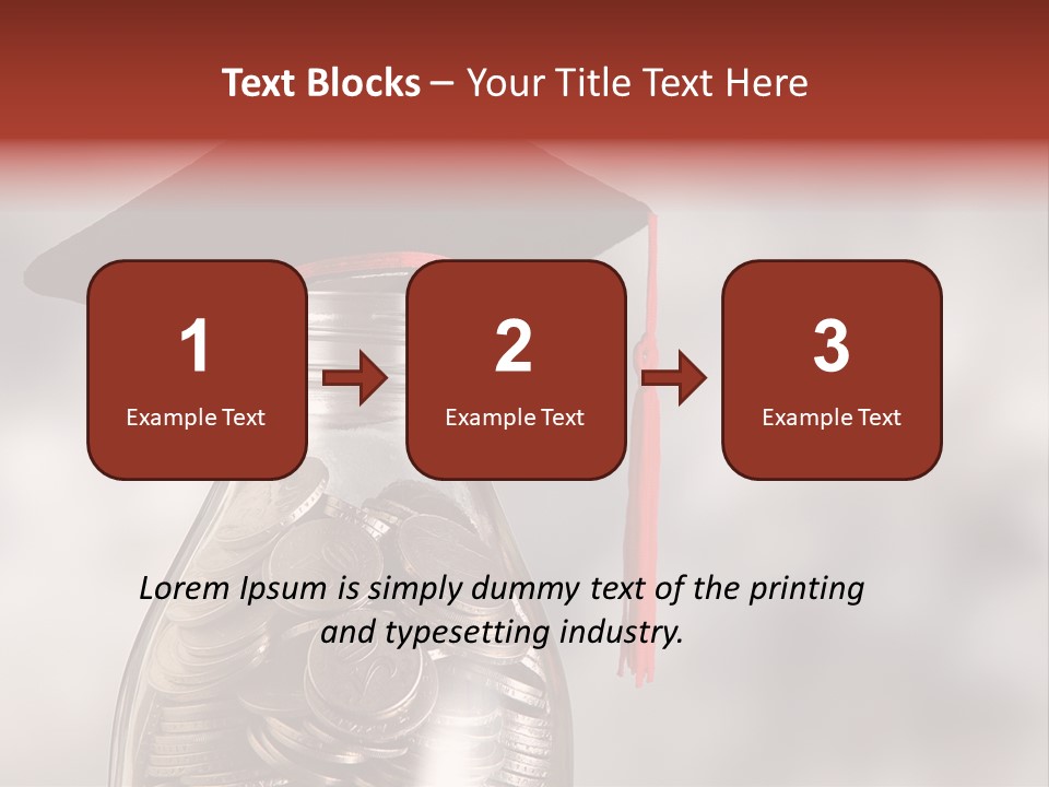 Banking Jar Loan PowerPoint Template