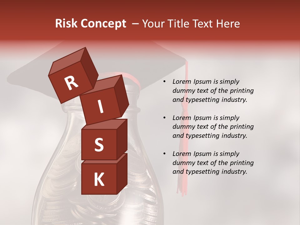 Banking Jar Loan PowerPoint Template