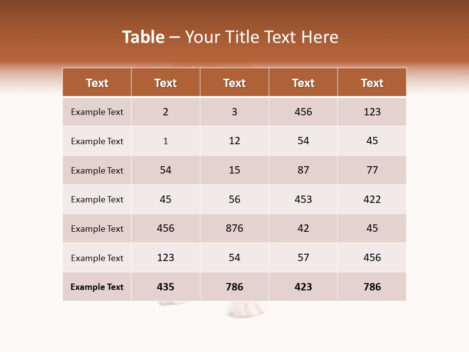 White Cavalier Dog PowerPoint Template