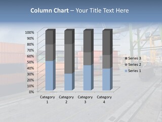 Heavy Ship Cargo PowerPoint Template