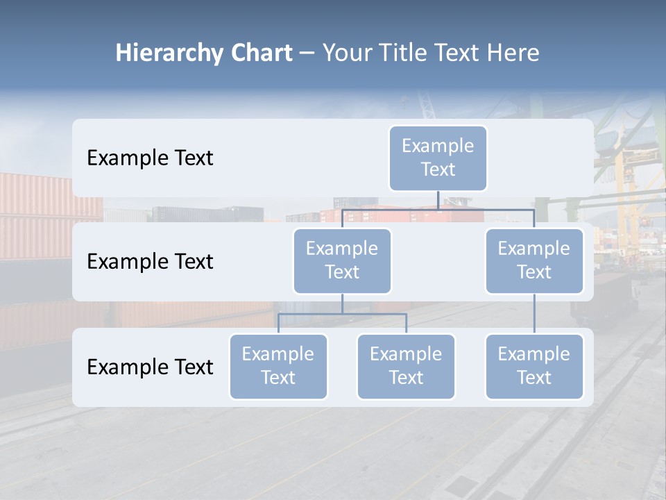 Heavy Ship Cargo PowerPoint Template