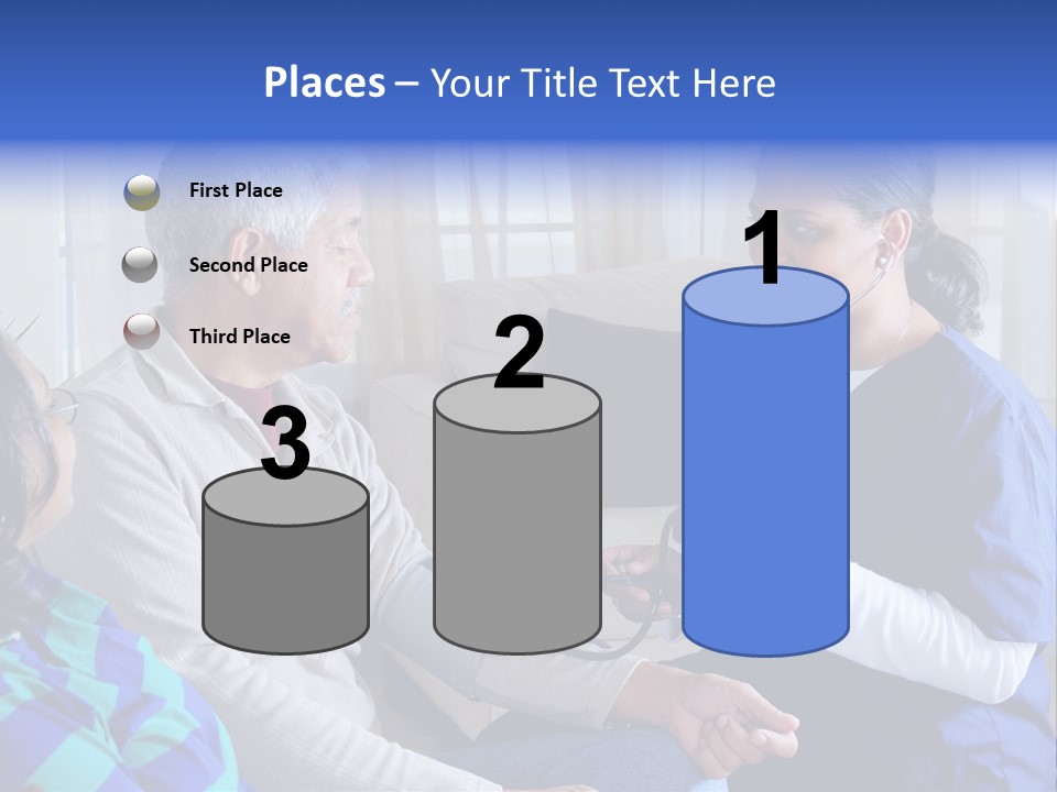 Healthcare Pressure Living PowerPoint Template