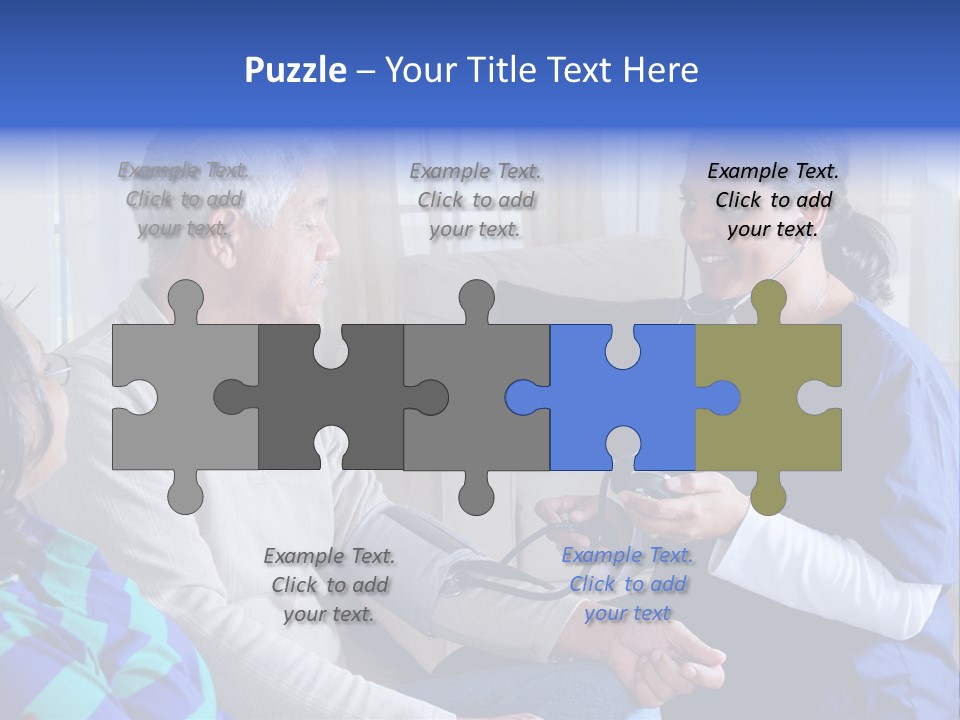 Healthcare Pressure Living PowerPoint Template