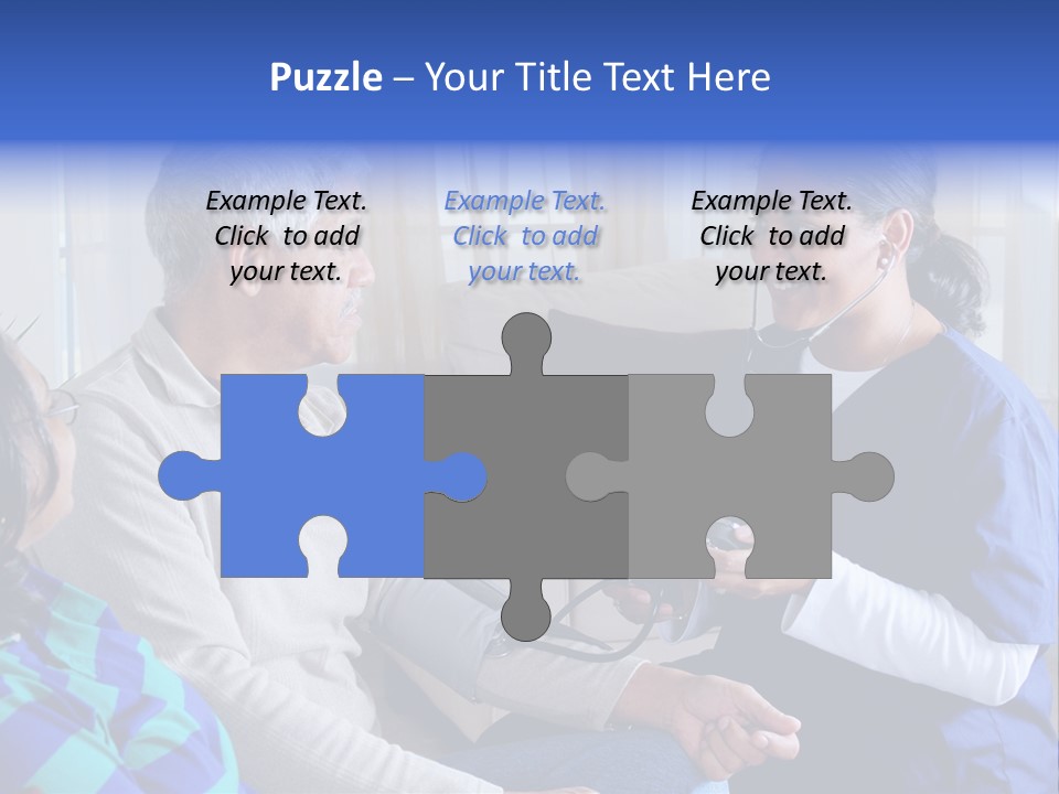 Healthcare Pressure Living PowerPoint Template