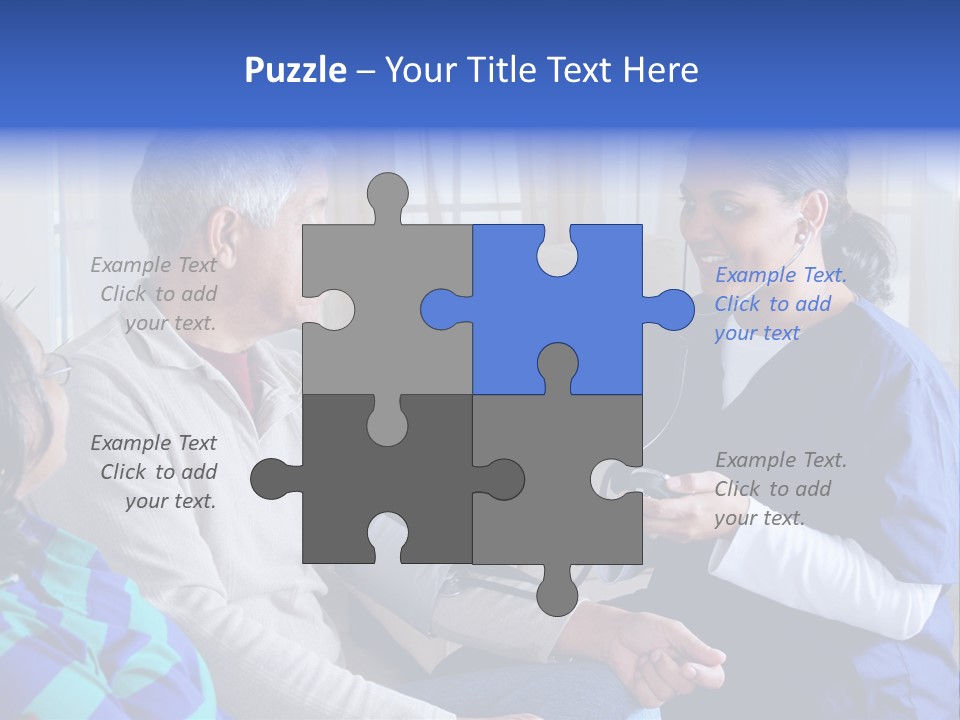 Healthcare Pressure Living PowerPoint Template