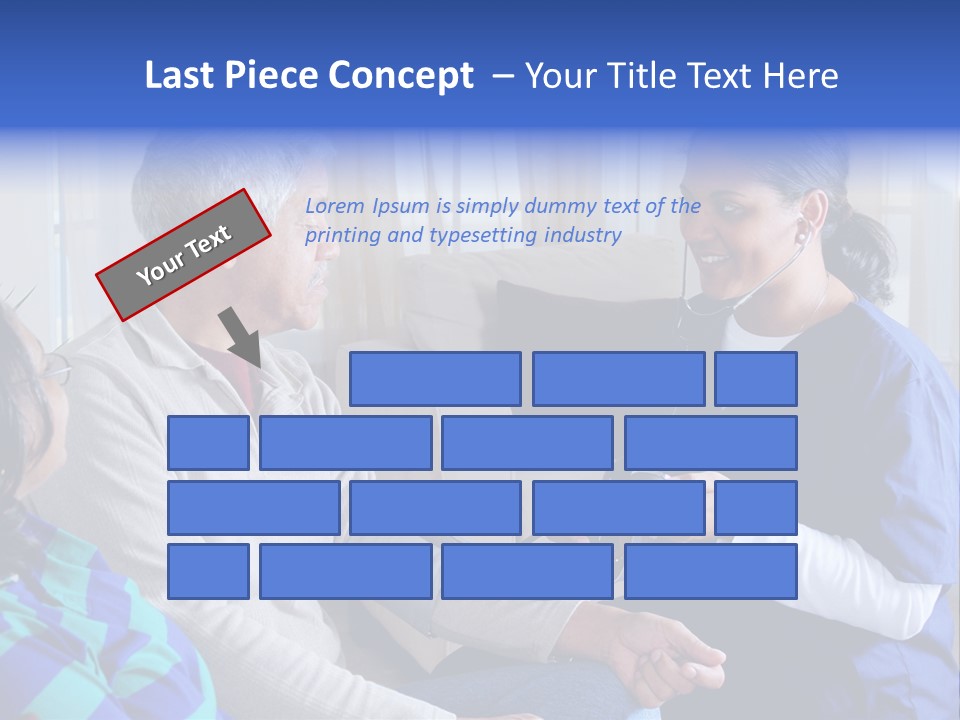 Healthcare Pressure Living PowerPoint Template