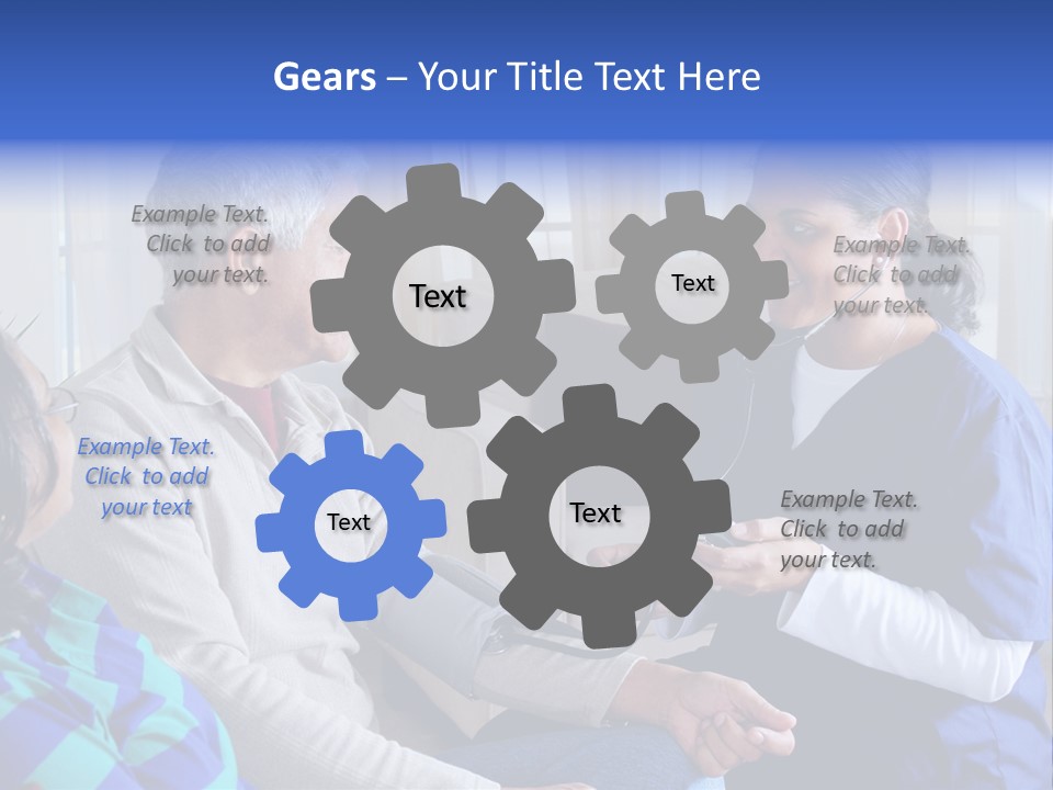 Healthcare Pressure Living PowerPoint Template