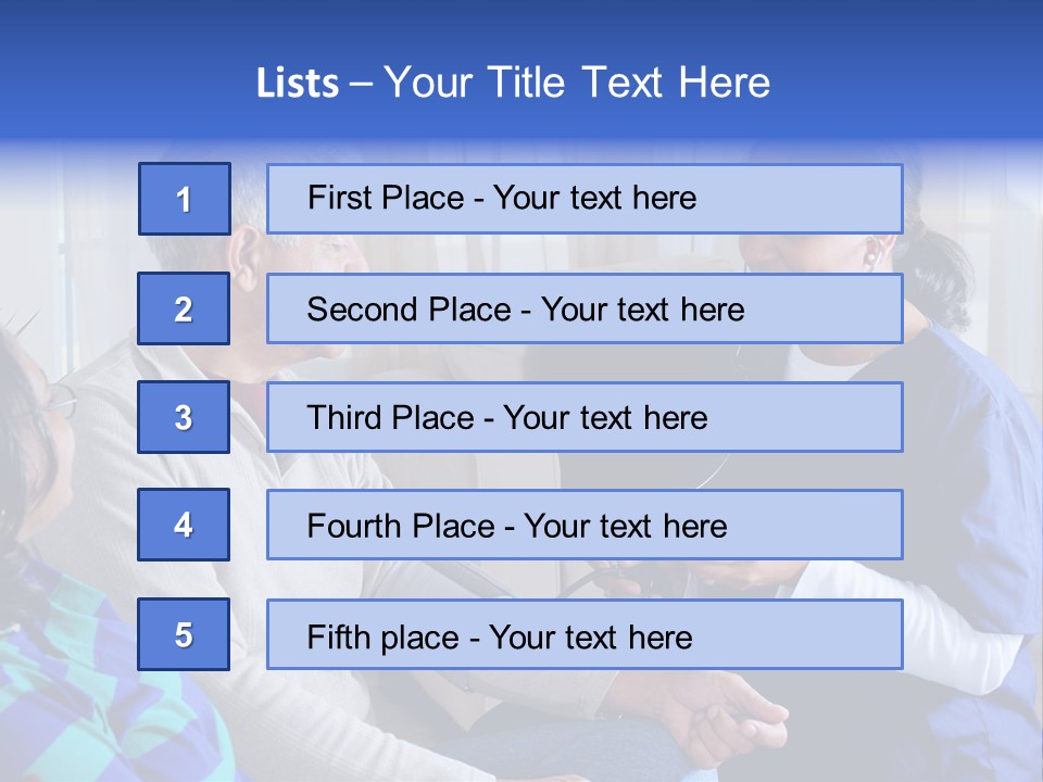 Healthcare Pressure Living PowerPoint Template