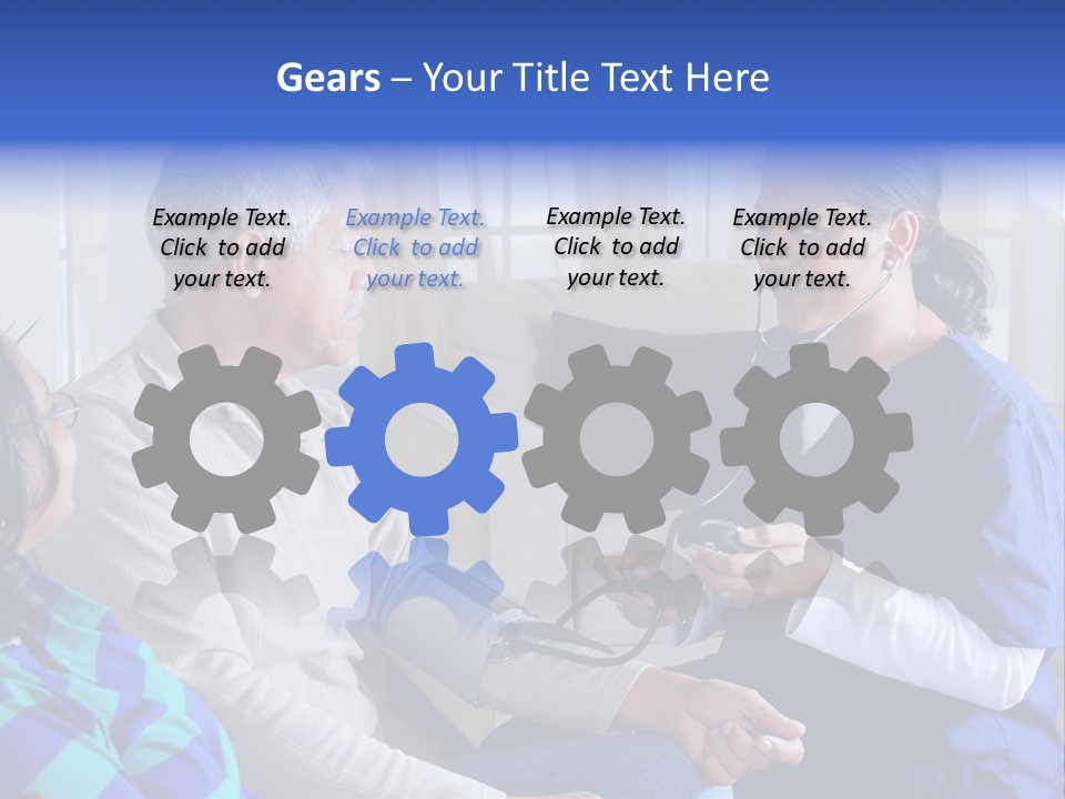 Healthcare Pressure Living PowerPoint Template