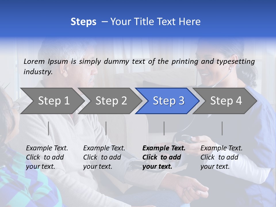 Healthcare Pressure Living PowerPoint Template