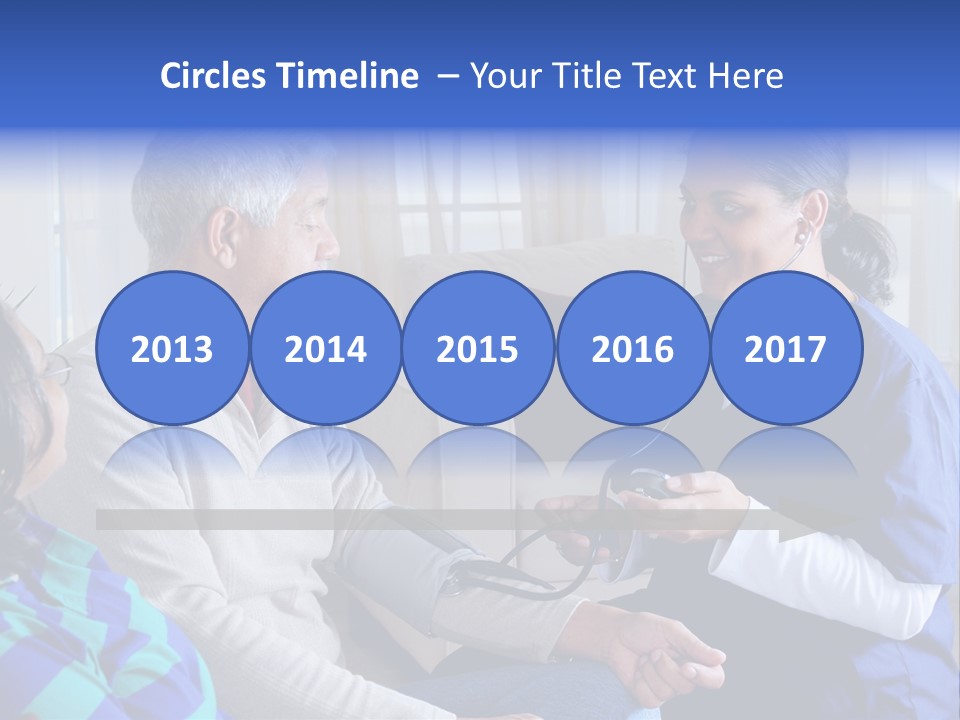 Healthcare Pressure Living PowerPoint Template