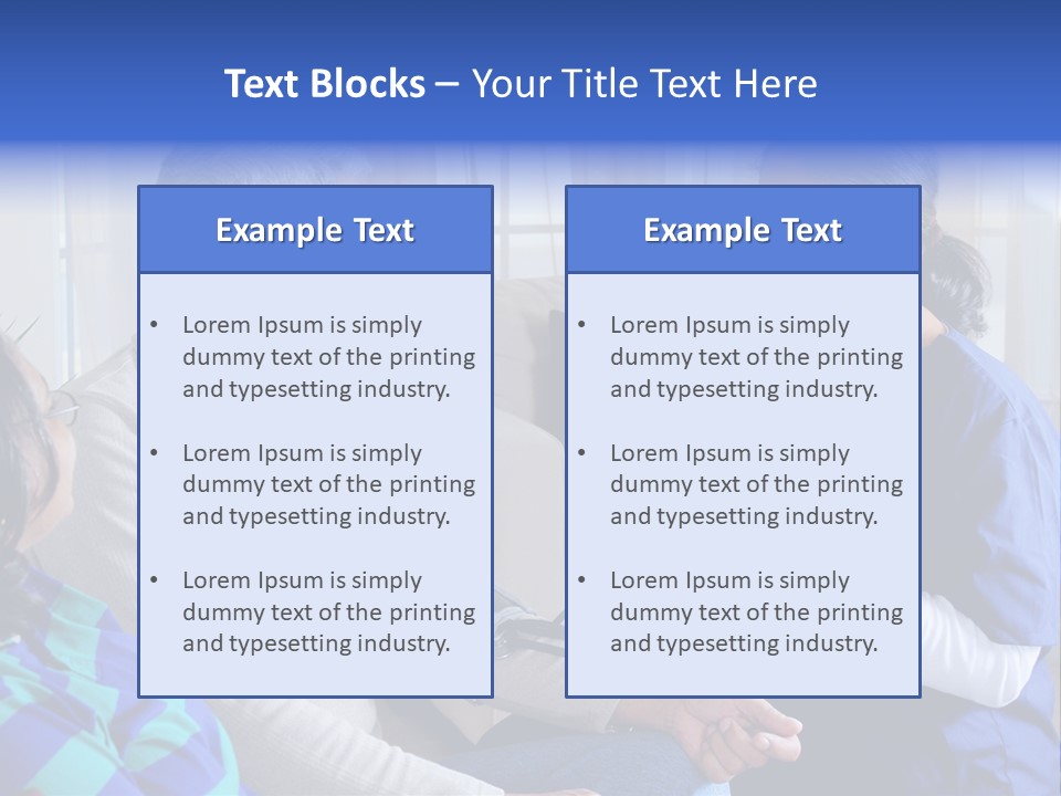 Healthcare Pressure Living PowerPoint Template