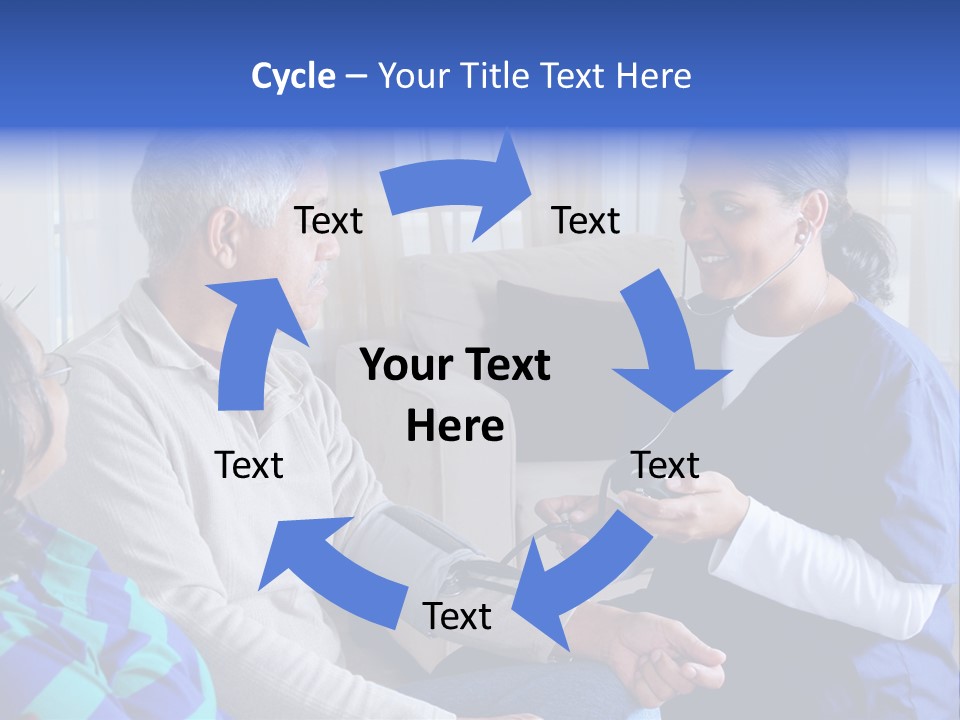Healthcare Pressure Living PowerPoint Template