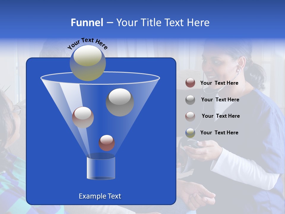 Healthcare Pressure Living PowerPoint Template