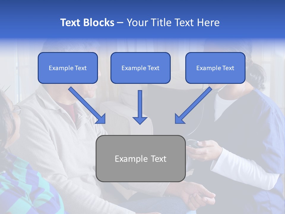 Healthcare Pressure Living PowerPoint Template