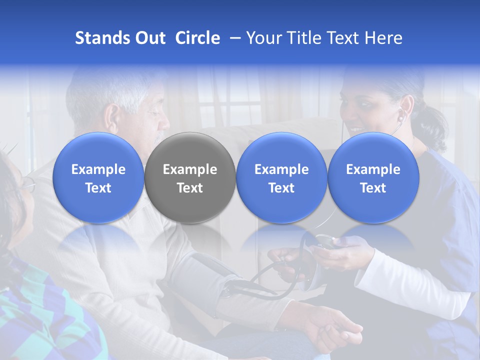 Healthcare Pressure Living PowerPoint Template