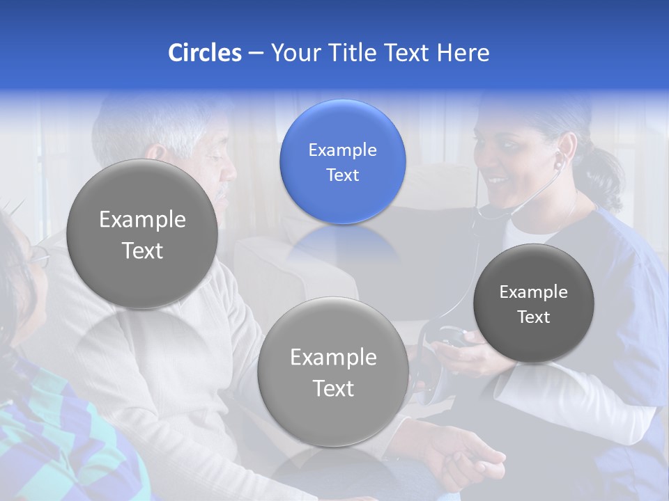 Healthcare Pressure Living PowerPoint Template