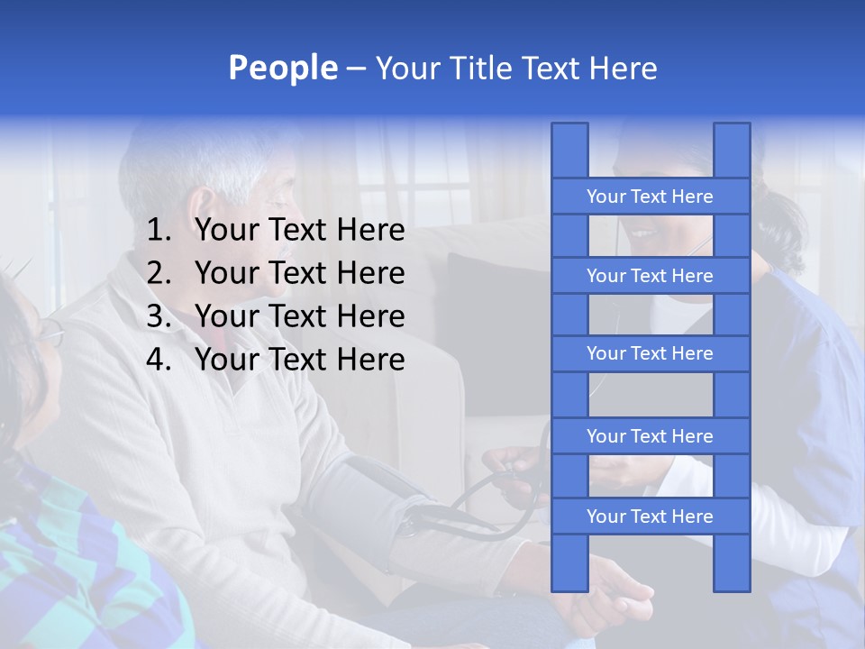 Healthcare Pressure Living PowerPoint Template