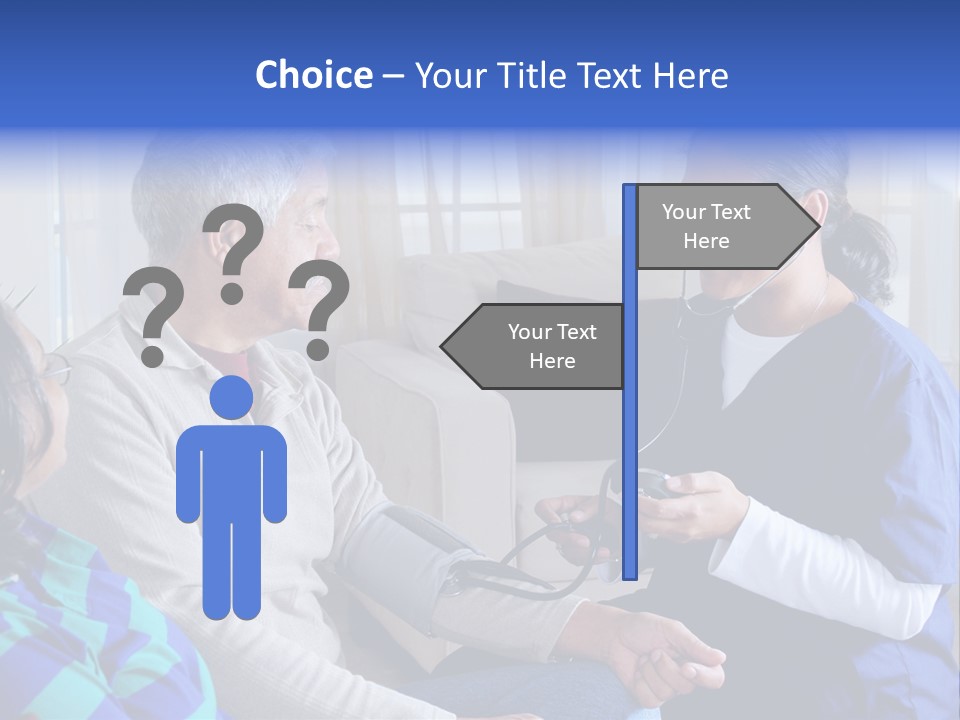 Healthcare Pressure Living PowerPoint Template