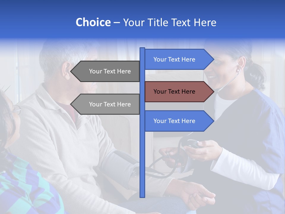 Healthcare Pressure Living PowerPoint Template