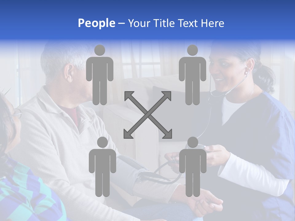 Healthcare Pressure Living PowerPoint Template