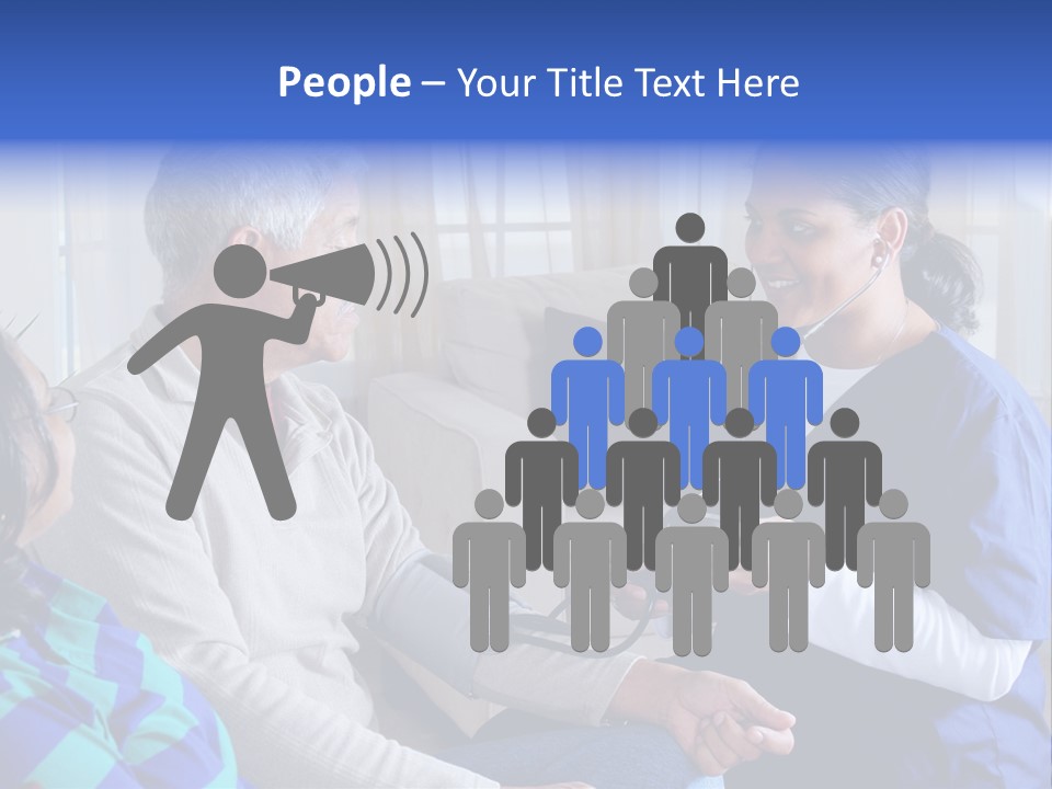 Healthcare Pressure Living PowerPoint Template