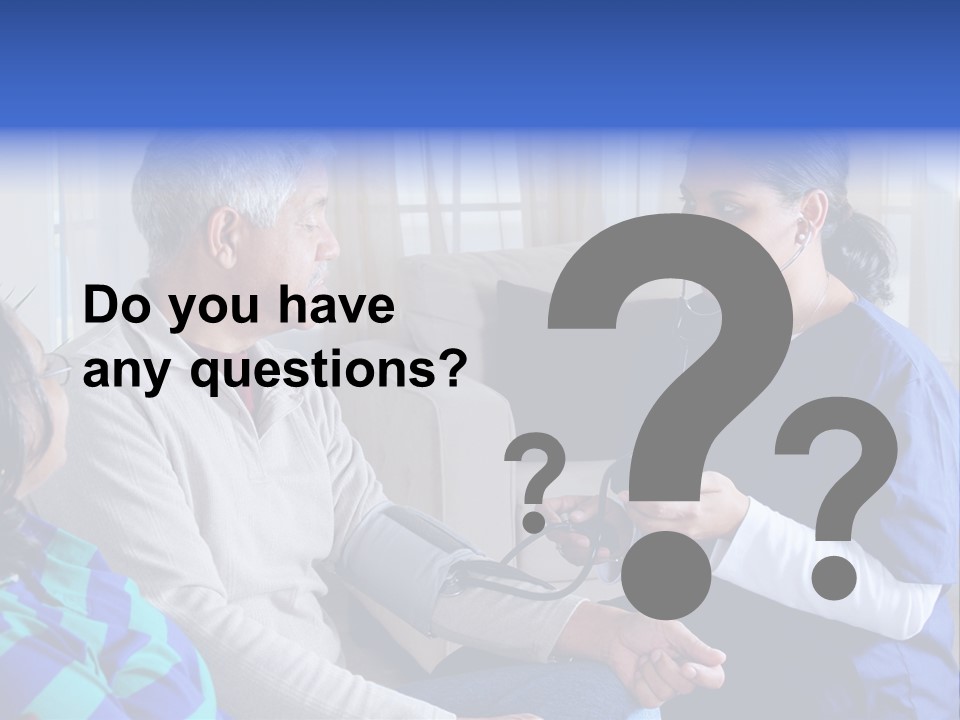 Healthcare Pressure Living PowerPoint Template