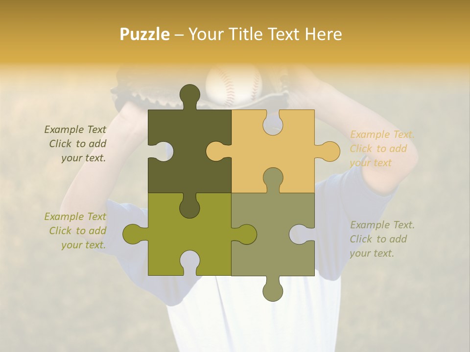 Smile Athletic Sport PowerPoint Template