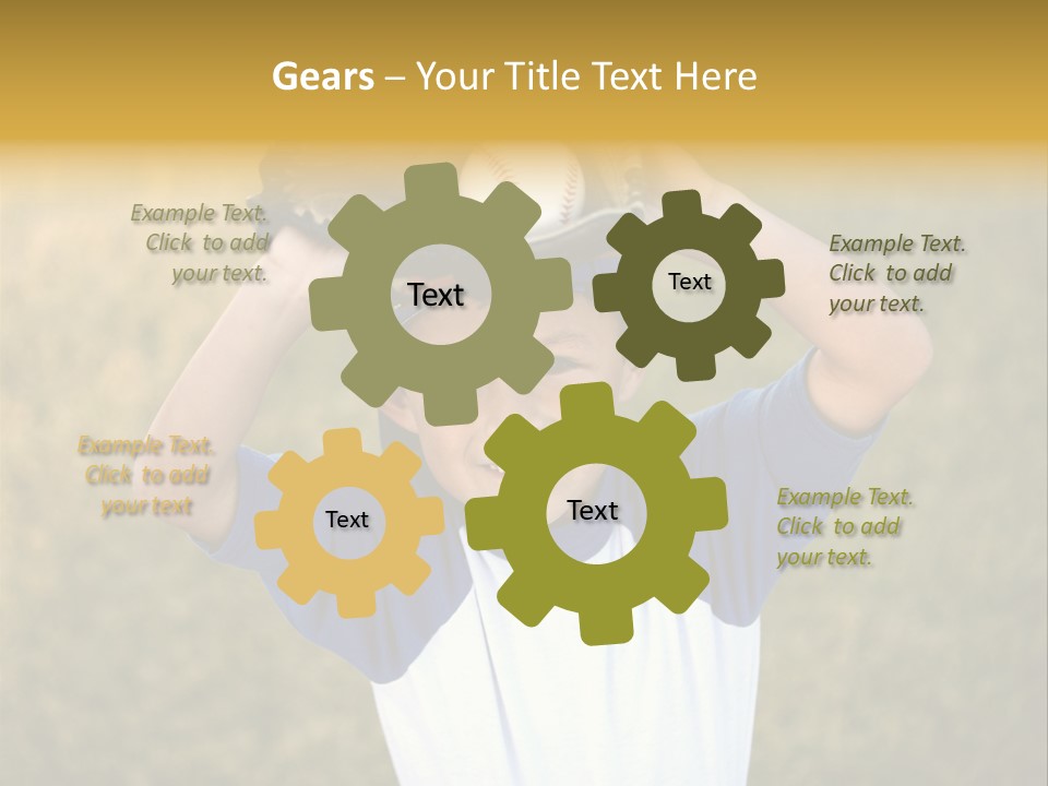 Smile Athletic Sport PowerPoint Template