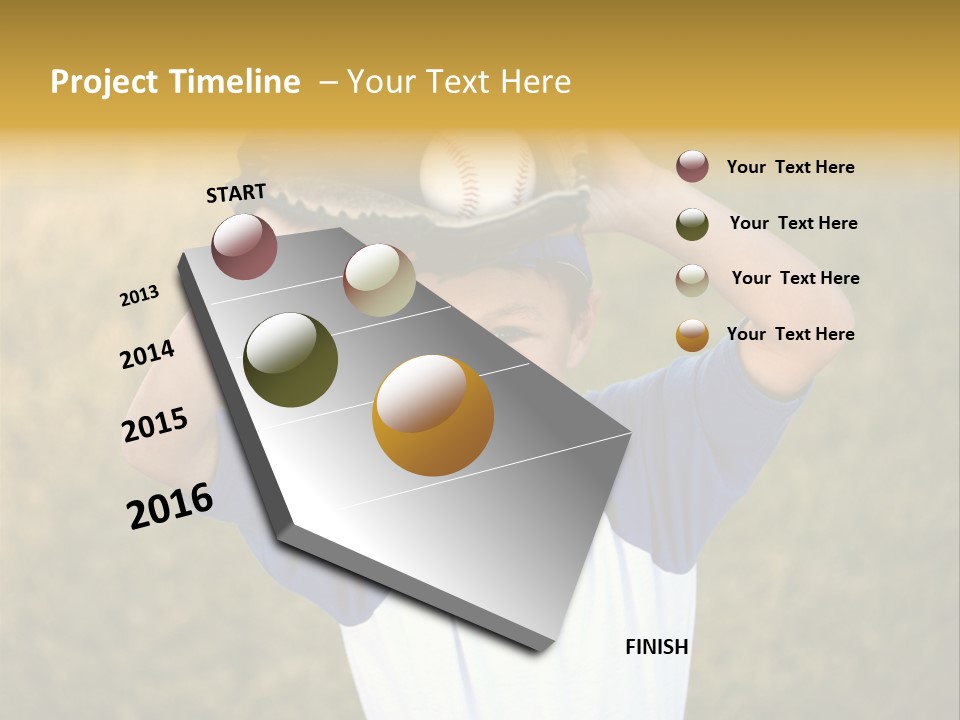 Smile Athletic Sport PowerPoint Template