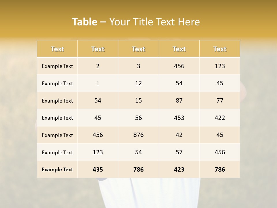 Smile Athletic Sport PowerPoint Template