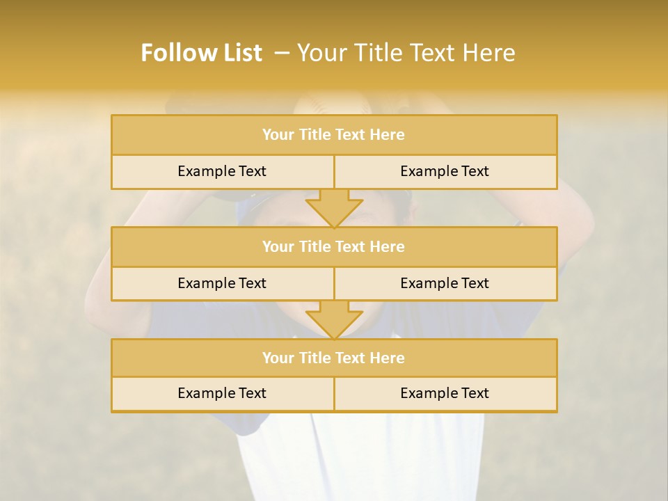 Smile Athletic Sport PowerPoint Template